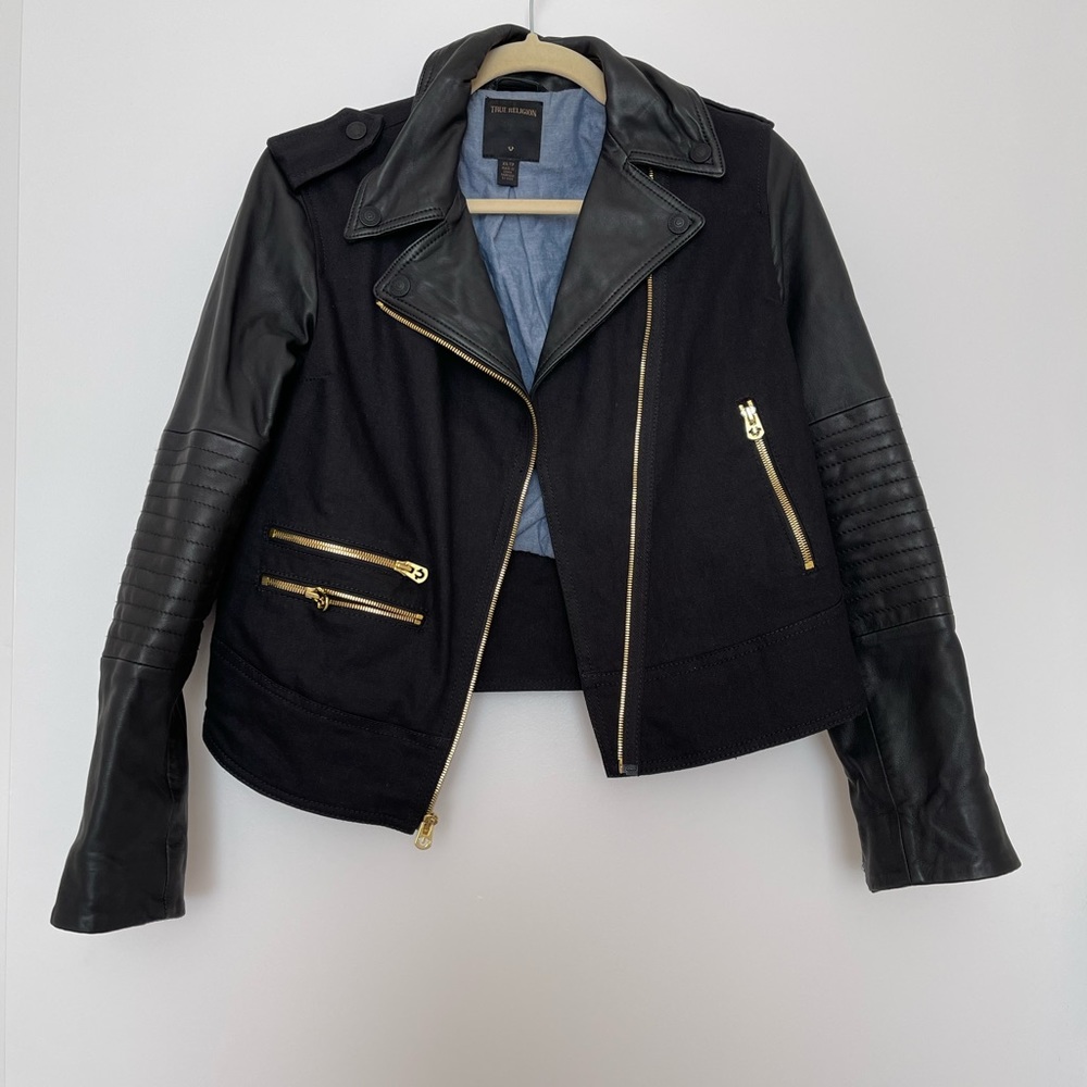 True Religion mixed material jacket